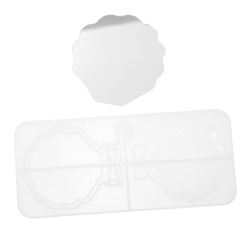 Hohopeti Silikonform DIY Makeup Spiegelform Teiliges Shell Design Langlebig und Flexibel für Epoxidharz Gießformen zum Basteln und Schmuckherstellung Hohopeti Silikonform DIY Makeup Spiegelform Teiliges Shell Design Langlebig und Flexibel für Epoxidharz Gießformen zum Basteln und Schmuckherstellung von Hohopeti