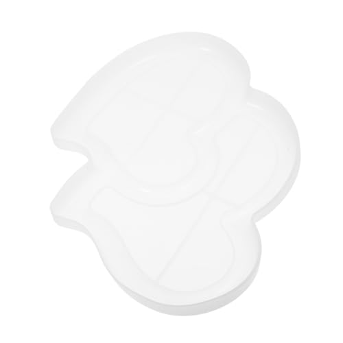 Hohopeti Silikonform Herzform Gießform Hochelastisch Vielseitig Für Harz Kerzen Schokolade Seife Basteln Präzise Details Einfaches Lösen Kreative DIY Projekte von Hohopeti