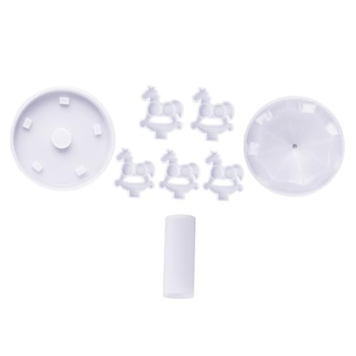 Hohopeti Silikonform Merry go round DIY Gießform Flexibel Langlebig für Epoxidharz Schmuck Basteln Kreatives Dekor Geschenkidee von Hohopeti
