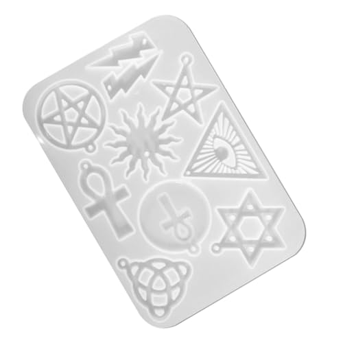 Hohopeti Silikonform für Anhänger DIY Schmuck Gießform Epoxidharz Resin Mold Leicht Entformbar für Ohrringe Halsketten Basteln Personalisierbar Hohopeti Silikonform für Anhänger DIY Schmuck Gießform Epoxidharz Resin Mold Leicht Entformbar für Ohrringe Halsketten Basteln Personalisierbar von Hohopeti