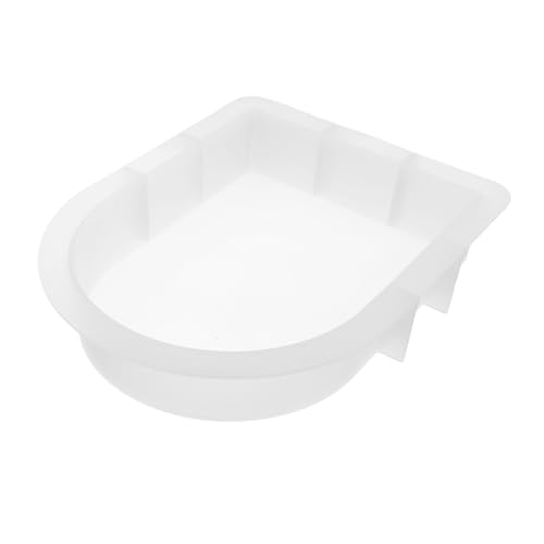 Hohopeti Silikonform für DIY Arch Buchstütze Flexible Langlebige Gießform aus Silikon für Epoxidharz Bogenförmige Resin Form für Schreibtischdeko für Heim Bürodekoration von Hohopeti
