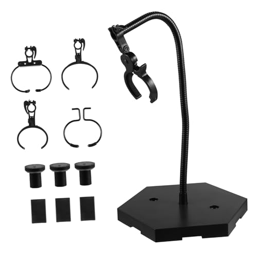 Hohopeti Teiliges Puppenständer Verstellbarer Figurenhalter mit Flexiblem Schwanenhals Geeignet für Actionfiguren und Spielzeugmodelle Stabiler Doll Display Rack für Saubere Aufbewahrung Hohopeti Teiliges Puppenständer Verstellbarer Figurenhalter mit Flexiblem Schwanenhals Geeignet für Actionfiguren und Spielzeugmodelle Stabiler Doll Display Rack für Saubere Aufbewahrung von Hohopeti