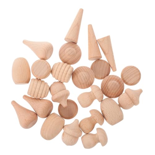 Hohopeti Unbehandelte Holzpilzfiguren Teiliges DIY aus Buchenholz mit Acrylfarben für Jugendliche zum Basteln und Bemalen Glatte Oberfläche Künstlerischer Malspaß Zubehör Zufällige Farbe Hohopeti Unbehandelte Holzpilzfiguren Teiliges DIY aus Buchenholz mit Acrylfarben für Jugendliche zum Basteln und Bemalen Glatte Oberfläche Künstlerischer Malspaß Zubehör Zufällige Farbe von Hohopeti