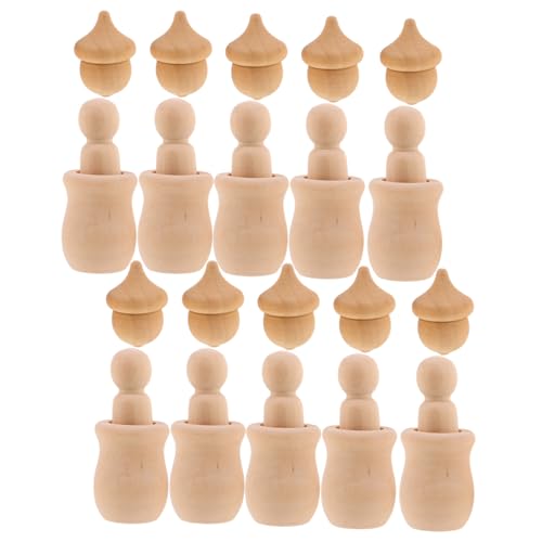 Hohopeti Unfertige mit Blanken Holz-eicheln DIY Holzfiguren für Herbstdeko Thanksgiving Bauernhauskunst und Individuelle Bemalung Vielseitige Bastelkunst Hohopeti Unfertige mit Blanken Holz-eicheln DIY Holzfiguren für Herbstdeko Thanksgiving Bauernhauskunst und Individuelle Bemalung Vielseitige Bastelkunst von Hohopeti