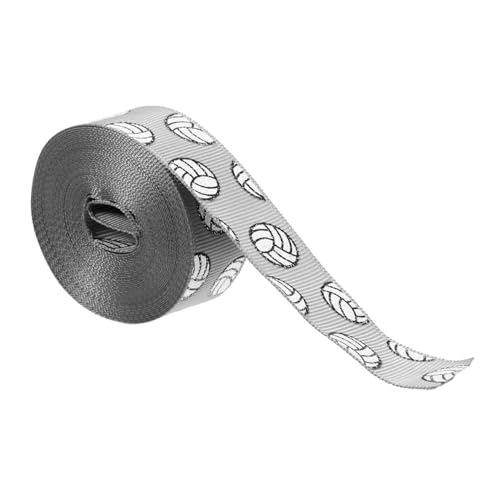 Hohopeti Volleyball Bedrucktes Dekoband Sportliches Geschenkband für Haarschleifen DIY Basteln Langlebiges Geschenkverpackungsband für Party und Feier Hohopeti Volleyball Bedrucktes Dekoband Sportliches Geschenkband für Haarschleifen DIY Basteln Langlebiges Geschenkverpackungsband für Party und Feier von Hohopeti