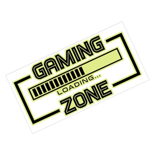 Hohopeti Wandtattoo Selbstklebend Leuchtender Loading Sticker Grün Gamer Wanddekor für Kinderzimmer Schlafzimmer Geschenk Zocker Wandaufkleber für Glühende Spielzimmer Atmosphäre Hohopeti Wandtattoo Selbstklebend Leuchtender Loading Sticker Grün Gamer Wanddekor für Kinderzimmer Schlafzimmer Geschenk Zocker Wandaufkleber für Glühende Spielzimmer Atmosphäre von Hohopeti