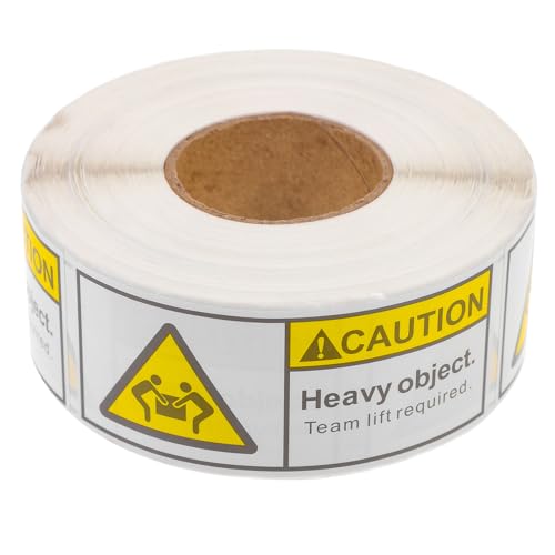 Hohopeti Warnaufkleber Team Lift Label Selbstklebend Schwere Pakete Versandetiketten für Versand und Verpackung Hohe Haftung Auffällige Warnhinweise für Lager und Transport Hohopeti Warnaufkleber Team Lift Label Selbstklebend Schwere Pakete Versandetiketten für Versand und Verpackung Hohe Haftung Auffällige Warnhinweise für Lager und Transport von Hohopeti