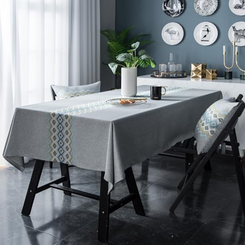 Hoisy Abwischbare Tischdecke Gartentisch Wasserabweisende Tischdecke Lotuseffekt Bar Wohnzimmer 135x135 cm Hoisy Abwischbare Tischdecke Gartentisch Wasserabweisende Tischdecke Lotuseffekt Bar Wohnzimmer 135x135 cm von Hoisy