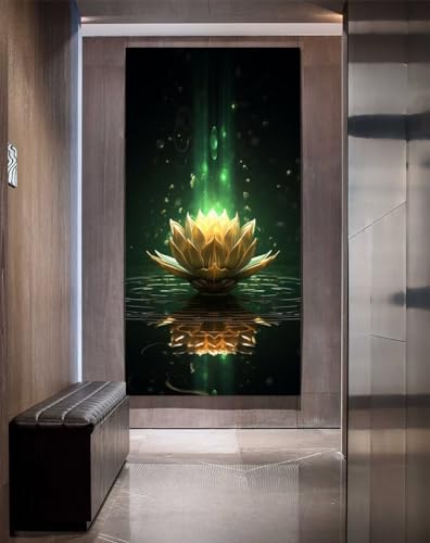 5D Diamond Painting Lotus Religiös Diamond Painting Erwachsene Groß xxl 100x50cm, DIY Malen Nach Zahlen Erwachsene Diamant Painting Bilder Cross Stickerei Craft für Home Wanddekoration Geschenke,b244 5D Diamond Painting Lotus Religiös Diamond Painting Erwachsene Groß xxl 100x50cm, DIY Malen Nach Zahlen Erwachsene Diamant Painting Bilder Cross Stickerei Craft für Home Wanddekoration Geschenke,b244 von Hojoomo