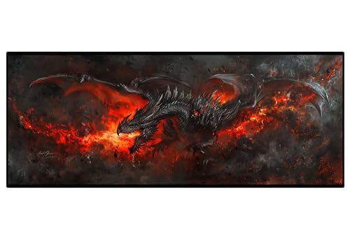 Diamond Painting Drache Tier Diamond Painting Erwachsene 5D Diamant Painting Bilder Erwachsene Kinder, DIY Diamond Painting Set Strass Stickerei Malerei für Home Wand Dekor Geschenke 190x65cm -286BD Diamond Painting Drache Tier Diamond Painting Erwachsene 5D Diamant Painting Bilder Erwachsene Kinder, DIY Diamond Painting Set Strass Stickerei Malerei für Home Wand Dekor Geschenke 190x65cm -286BD von Hojoomo