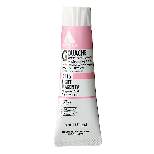 Holbein Acryl La Gouache No. 6 helles Magenta Holbein Acryl La Gouache No. 6 helles Magenta von Holbein