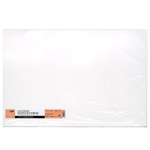 St Cuthberts Mill Packung mit 10 Blatt Saunders Waterford Cm. 56 x 76 g/190 qm, extrabian, satiniert, 100% Baumwolle St Cuthberts Mill Packung mit 10 Blatt Saunders Waterford Cm. 56 x 76 g/190 qm, extrabian, satiniert, 100% Baumwolle von Holbein