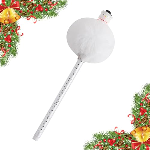 19 cm Weihnachtstintenroller – Cartoon-Kugelschreiber aus Plüsch mit Bommel | Weihnachtsstifte mit Rentier, Weihnachtsbaum, Schneemann-Form, Geschenk für Kollegen 19 cm Weihnachtstintenroller – Cartoon-Kugelschreiber aus Plüsch mit Bommel | Weihnachtsstifte mit Rentier, Weihnachtsbaum, Schneemann-Form, Geschenk für Kollegen von Holdes