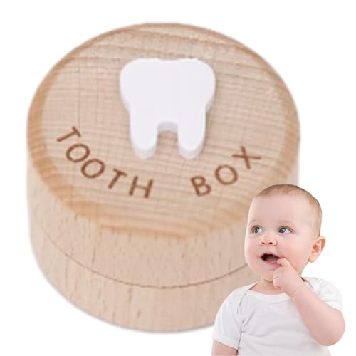 Holdes Baby-Zahnbox, Erinnerungsbox für Zähne, Erinnerungsbox aus Holz, für Babys, Zahnbehälter für Zähne, für Geburtstag, Babyparty, Feengeschenke, Geschenk Holdes Baby-Zahnbox, Erinnerungsbox für Zähne, Erinnerungsbox aus Holz, für Babys, Zahnbehälter für Zähne, für Geburtstag, Babyparty, Feengeschenke, Geschenk von Holdes