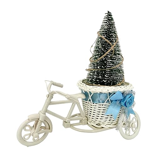 Holdes Dreiradkorb mit künstlichen Blumen für Fahrrad – Tischdekoration – Blumenkorb für Fahrrad – Halten Sie Weihnachten mit einem nostalgischen Dekor aus künstlichen Blumen für das Fahrrad Holdes Dreiradkorb mit künstlichen Blumen für Fahrrad – Tischdekoration – Blumenkorb für Fahrrad – Halten Sie Weihnachten mit einem nostalgischen Dekor aus künstlichen Blumen für das Fahrrad von Holdes