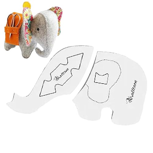 Holdes Elefanten-Schablonen für Kinderzimmer – Büro- -Vorlage Elefantendekor, Stoffschablonen, wiederverwendbare Schablone zum Basteln, Quilt-Lineal für die Dekoration des Zimmers Holdes Elefanten-Schablonen für Kinderzimmer – Büro- -Vorlage Elefantendekor, Stoffschablonen, wiederverwendbare Schablone zum Basteln, Quilt-Lineal für die Dekoration des Zimmers von Holdes