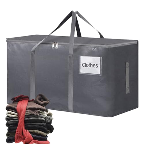 Holdes Extra große Umzugstaschen, robuste Packtaschen, Umzugstaschen mit Reißverschlüssen und Tragegriffen, platzsparende Alternative zu Umzugskartons Holdes Extra große Umzugstaschen, robuste Packtaschen, Umzugstaschen mit Reißverschlüssen und Tragegriffen, platzsparende Alternative zu Umzugskartons von Holdes
