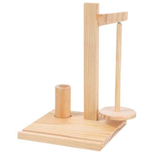 Holdes Fadenspinne zum Häkeln, magnetischer Garnhalter – magnetischer Garnhalter aus Holz, Spinner, drehbarer Strickgarnhalter, rutschfester Garnhalter für Strickbegeisterte von Holdes