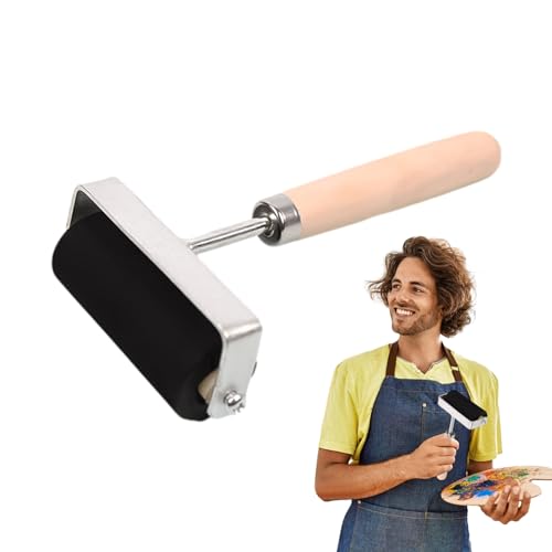 Holdes Gummirolle, Gravurwalze – Werkzeug zum Kleben von Ölen, Handwerkswerkzeug, Ölgemälde, Handwerkzeug, Tapetenrolle, Werkzeug von Holdes