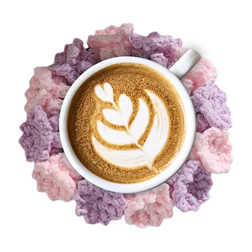 Holdes Häkelblumen-Untersetzer – Häkeluntersetzer Platzsets in Blumenform – Küche Tee Trinken Tischsets Multifunktional für Kaffee, heißes Wasser, Geschirr, heiße Getränke Holdes Häkelblumen-Untersetzer – Häkeluntersetzer Platzsets in Blumenform – Küche Tee Trinken Tischsets Multifunktional für Kaffee, heißes Wasser, Geschirr, heiße Getränke von Holdes