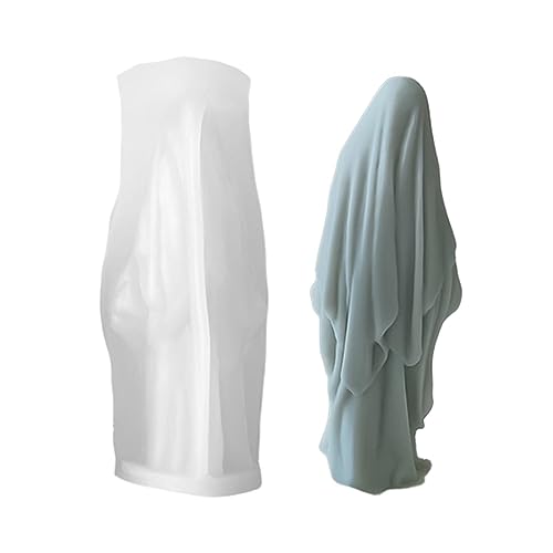 Holdes Halloween-Geisterkerzenformen – Geister-Silikon-Kerzenherstellungsform – Silikon-Kerzenherstellung, Basteln, Epoxidharz-Formen für Wachs, Kerzen, Ton, Kuchendekoration Holdes Halloween-Geisterkerzenformen – Geister-Silikon-Kerzenherstellungsform – Silikon-Kerzenherstellung, Basteln, Epoxidharz-Formen für Wachs, Kerzen, Ton, Kuchendekoration von Holdes