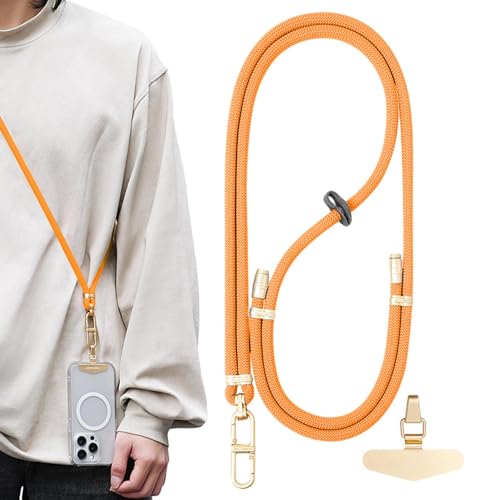 Holdes Handy-Umhängeband, Handy-Befestigung, verstellbarer Umhängeband für Mobiltelefone, Universal, für Männer und Frauen, Telefonzubehör Holdes Handy-Umhängeband, Handy-Befestigung, verstellbarer Umhängeband für Mobiltelefone, Universal, für Männer und Frauen, Telefonzubehör von Holdes
