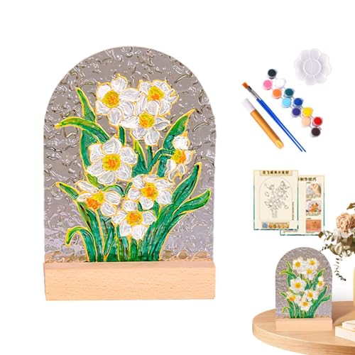 Holdes Nachtlicht, malen Sie Ihr eigenes Nachtlicht | Kreatives Acryl-LED-Panel, Maltafeln – Zeichenbrettlampe, farbiges Ölgemäldebrett, Nachtlicht von Holdes