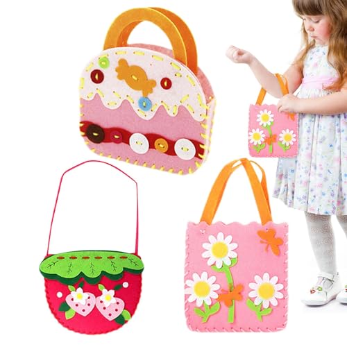 Holdes Nähset für Anfänger, Nähtaschen-Set für Handtasche, Handtasche, Handtasche, zum Nähen, Nähen, für einfache und lustige Näharbeiten, lustiges Handwerk für Holdes Nähset für Anfänger, Nähtaschen-Set für Handtasche, Handtasche, Handtasche, zum Nähen, Nähen, für einfache und lustige Näharbeiten, lustiges Handwerk für von Holdes