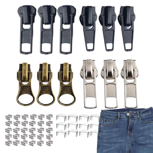 Holdes Reißverschluss-Reparaturset, Ersatz für Reißverschlussschieber, Ersatz für Reißverschluss, komplettes Set von Konzepten und Nähzubehör für Holdes Reißverschluss-Reparaturset, Ersatz für Reißverschlussschieber, Ersatz für Reißverschluss, komplettes Set von Konzepten und Nähzubehör für von Holdes