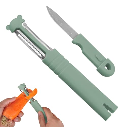 Holdes Schäler aus Edelstahl, Gemüseschäler für die Küche, multifunktionaler Obst- und Gemüseschäler, Karottenzerkleinerer | Ergonomischer Obstschneider, Schäler und Schneider Holdes Schäler aus Edelstahl, Gemüseschäler für die Küche, multifunktionaler Obst- und Gemüseschäler, Karottenzerkleinerer | Ergonomischer Obstschneider, Schäler und Schneider von Holdes