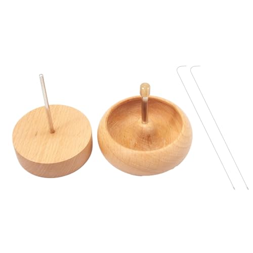 Holdes Schale mit rotierenden Perlen, Halterung für Perlen aus Holz | Set mit Perlen in Größe für die Herstellung von Schmuck Armband Maker Seil Handwerk aus Holz Holdes Schale mit rotierenden Perlen, Halterung für Perlen aus Holz | Set mit Perlen in Größe für die Herstellung von Schmuck Armband Maker Seil Handwerk aus Holz von Holdes