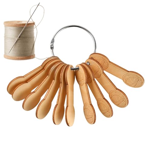 Holdes Spulen für Stickerei, Häkelgarn, zum Aufrollen aus Holz – Garnspulen aus Holz, 10 Stück, Spule mit Faden, Stricken, Nähen, Häkeln, Weben, Wickelwerkzeug, Organizer Holdes Spulen für Stickerei, Häkelgarn, zum Aufrollen aus Holz – Garnspulen aus Holz, 10 Stück, Spule mit Faden, Stricken, Nähen, Häkeln, Weben, Wickelwerkzeug, Organizer von Holdes