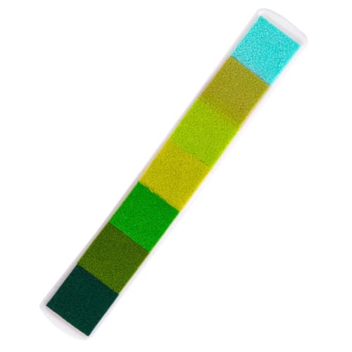 Holdes Stempelkissen-Set in Regenbogenfarben, 7 Farben – sichere und ungefährliche Stempelkissen für Stempel, Basteln, Papier, Holz von Holdes