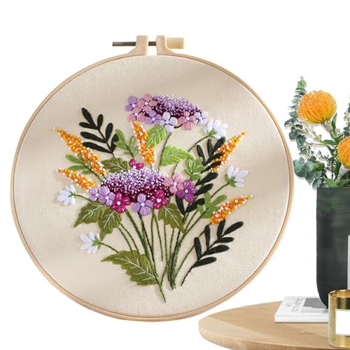 Holdes Stickset für Anfänger, Stick-Starter-Set, Kreuzstich-Set mit Motiv und Anleitung – Sticksets aus Baumwolle für Anfänger, Experten und Holdes Stickset für Anfänger, Stick-Starter-Set, Kreuzstich-Set mit Motiv und Anleitung – Sticksets aus Baumwolle für Anfänger, Experten und von Holdes