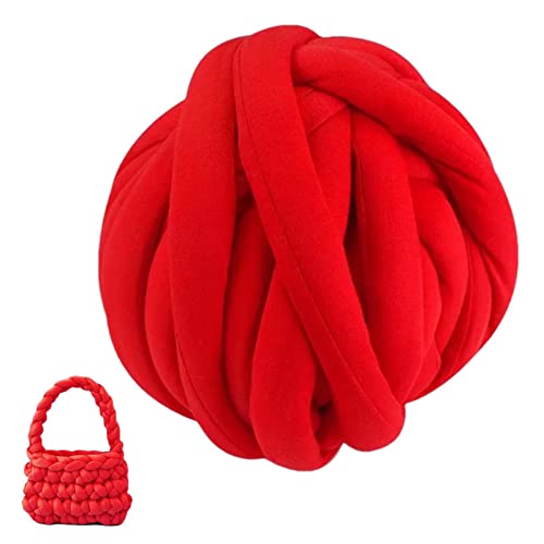 Holdes Strickgarn – Riesengarn zum Basteln | 1 Rolle/20 Knäuel dickes Garn für Häkelarme, zum Herstellen von Decken, Fußmatten, Katzenhäusern usw Holdes Strickgarn – Riesengarn zum Basteln | 1 Rolle/20 Knäuel dickes Garn für Häkelarme, zum Herstellen von Decken, Fußmatten, Katzenhäusern usw von Holdes