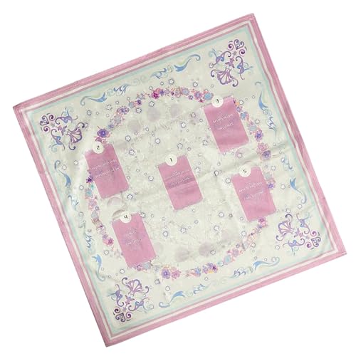 Holdes Tarot-Stoff, Tarot-Karte, Teppich aus dickem Samt, 50 x 60 cm, spirituelle Dekoration für Zuhause, Tarot-Tischdecke, Astrologie-Wandteppich Holdes Tarot-Stoff, Tarot-Karte, Teppich aus dickem Samt, 50 x 60 cm, spirituelle Dekoration für Zuhause, Tarot-Tischdecke, Astrologie-Wandteppich von Holdes
