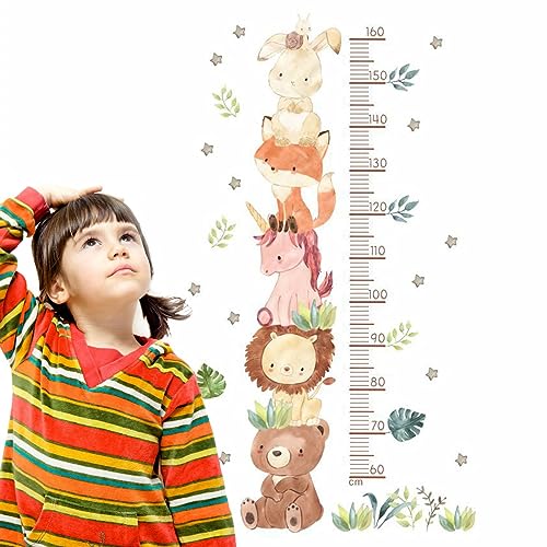 Holdes Wachstumstabelle für Kinder, niedliche Höhen-Wandaufkleber, Tier-Wachstumsdiagramm, abnehmbares PVC, Kinder-Wandaufkleber, Spielzimmer-Wanddekoration für Schlafzimmer, Kinderzimmer Holdes Wachstumstabelle für Kinder, niedliche Höhen-Wandaufkleber, Tier-Wachstumsdiagramm, abnehmbares PVC, Kinder-Wandaufkleber, Spielzimmer-Wanddekoration für Schlafzimmer, Kinderzimmer von Holdes