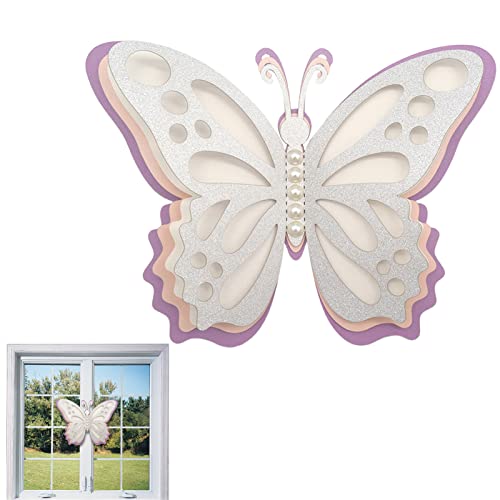 Holdes Wandaufkleber, Schmetterlinge, vierlagig, für Schlafzimmer | Schmetterlings-Aufkleber für Abschlussfeier, Babyparty, Hochzeit, Kinderzimmer Holdes Wandaufkleber, Schmetterlinge, vierlagig, für Schlafzimmer | Schmetterlings-Aufkleber für Abschlussfeier, Babyparty, Hochzeit, Kinderzimmer von Holdes