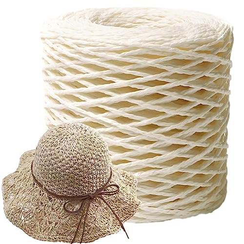 Papierseil aus Raphia-Papier, natürliches rustikales Geschenkband, Basteln, Handwerk, Gartendekoration, Papierschnur, Raphia-Papier mit matter Textur Papierseil aus Raphia-Papier, natürliches rustikales Geschenkband, Basteln, Handwerk, Gartendekoration, Papierschnur, Raphia-Papier mit matter Textur von Holdes
