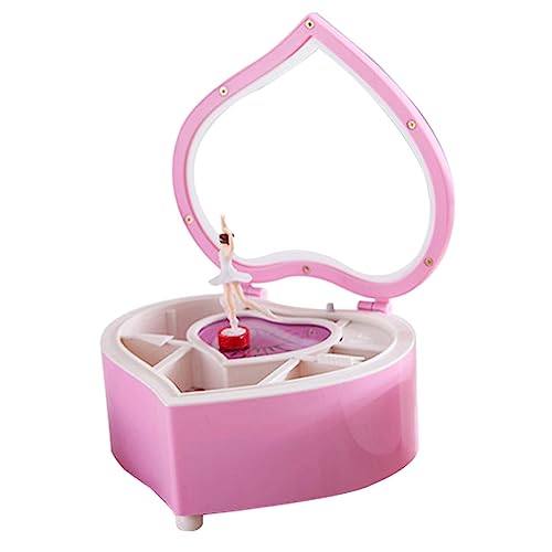 Schmuckschatulle mit Musik für Mädchen – Schmuckkästchen für Mädchen, Aufbewahrungsbox für Musikschmuck, niedlich, für Mädchen, Halsketten, Armbänder, Ohrringe, Dekoration Schmuckschatulle mit Musik für Mädchen – Schmuckkästchen für Mädchen, Aufbewahrungsbox für Musikschmuck, niedlich, für Mädchen, Halsketten, Armbänder, Ohrringe, Dekoration von Holdes
