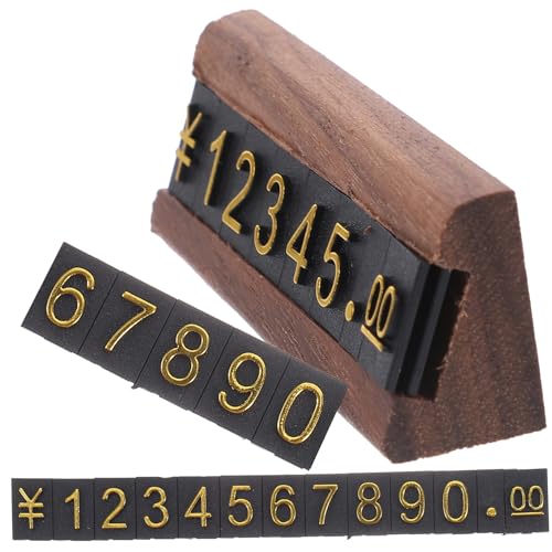 1Satz Preisschild Verstellbare Preisständer für Schmuck und Uhrenläden Stilvolle Preisanzeige für Einzelhandel und Schaufenster 1Satz Preisschild Verstellbare Preisständer für Schmuck und Uhrenläden Stilvolle Preisanzeige für Einzelhandel und Schaufenster von Holibanna
