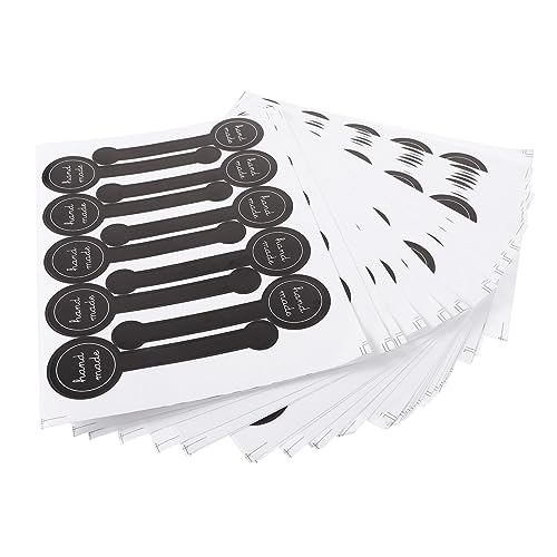 30Blätter Handgefertigte Siegelaufkleber Selbstklebende Etiketten für Geschenkverpackungen Vielseitige Sticker für DIY Projekte Verpackung und Backdekoration von Holibanna