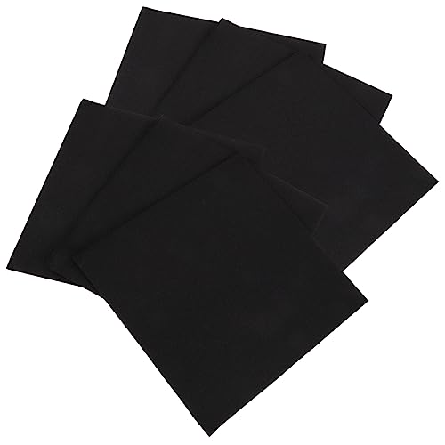 50 Stück Schwarze Einweg Servietten aus Dickem Papier Staubfrei Hochzeiten Veranstaltungen Restaurants und Dinnerpartys Langlebig und Elegant von Holibanna