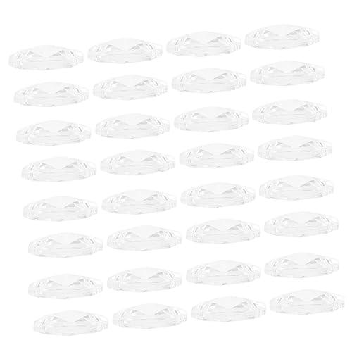 Holibanna 1 Acrylperlen Farbe Perlen Masse farbig geformt lose armband DIY liefert Girlande DIY Perlen Acryl -Abstandshalterperlen Abstandsperle Perlen-Anhänger Transparent von Holibanna