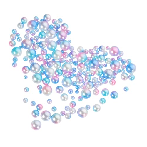 Holibanna 1 Fantasy Pearl verstreute Perlen Glänzend schmücken mehrfarbig Farbe Verschönerung selbst Lose Perlen für Vase Perlen zur Schmuckherstellung Perlen zum Basteln DIY Perlen Plastik von Holibanna