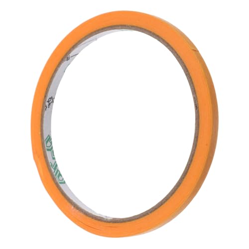 Holibanna 1 Rolle Abdeckband Mit Sprühfarbe Scrapbooking Rand Maske Schutz Maskierung Kunst Wand Abdeckband Für Maler Dekoration Kfz -klebeband Farbband Für Wände Bastelband Pvc Orange von Holibanna