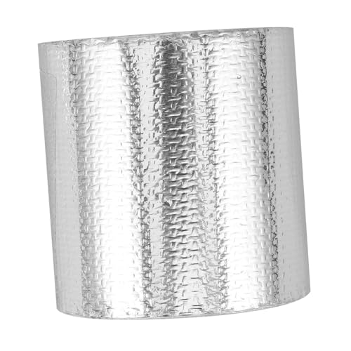 Holibanna 1 Rolle Alu-klebeband Strapazierfähig Liner Thermisches Klebeband Schwer Wickeln Hitze Hoch Isolierung Folienband Für Kanal Thermoband Alu-rohrleitung Abdeckung Aluminiumfolie von Holibanna