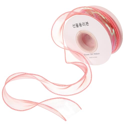 Holibanna 1 Rolle Blumenwickelband Verschleißfestes Geschenkband Paketband Satinband Bänder Für Handwerk Stoffband Geschenkband Multifunktions-bastelband Diy Liefert Schleife von Holibanna