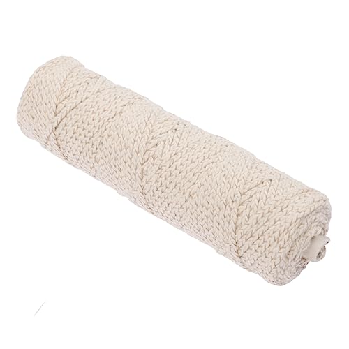 Holibanna 1 Rolle DIY Kerzendochte Baumwolle für Kerzenherstellung Rauchfrei Praktische Wickelrolle für Aromakerzen und Öllampen von Holibanna