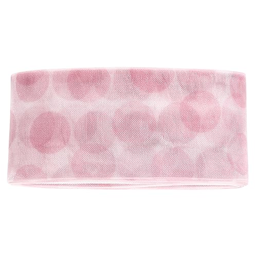 Holibanna 1 Rolle Geschenkband Tüll Bedruckt mit Großen Punkten Yards für Haaraccessoires DIY Projekte und Festliche Dekorationen Rosa Holibanna 1 Rolle Geschenkband Tüll Bedruckt mit Großen Punkten Yards für Haaraccessoires DIY Projekte und Festliche Dekorationen Rosa von Holibanna
